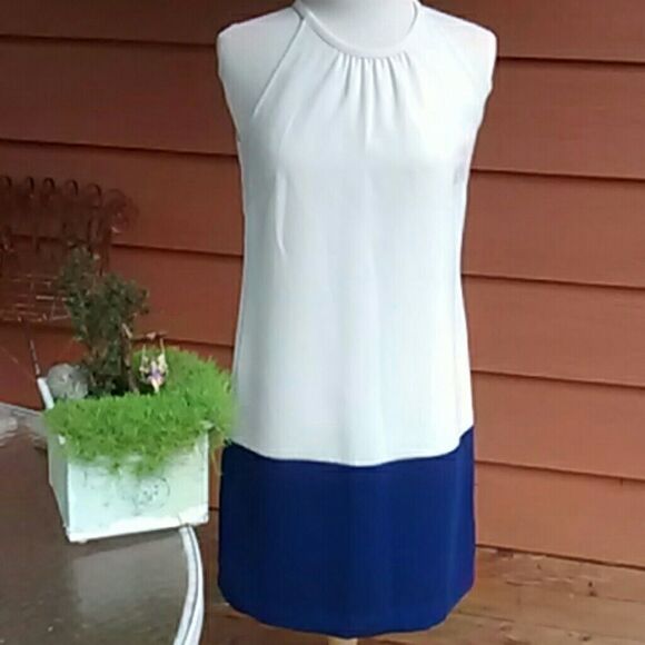 Banana Republic Color Block Dress - Picture 1 of 6